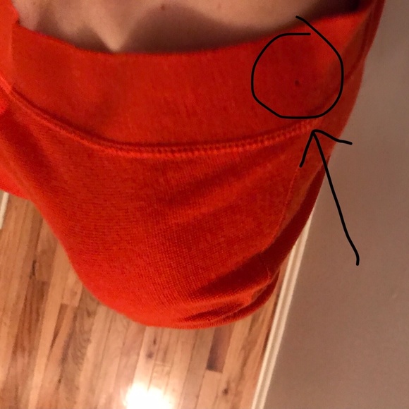 Tory Burch 100% Merino Wool Simone Cardigan Medium - Picture 6 of 8